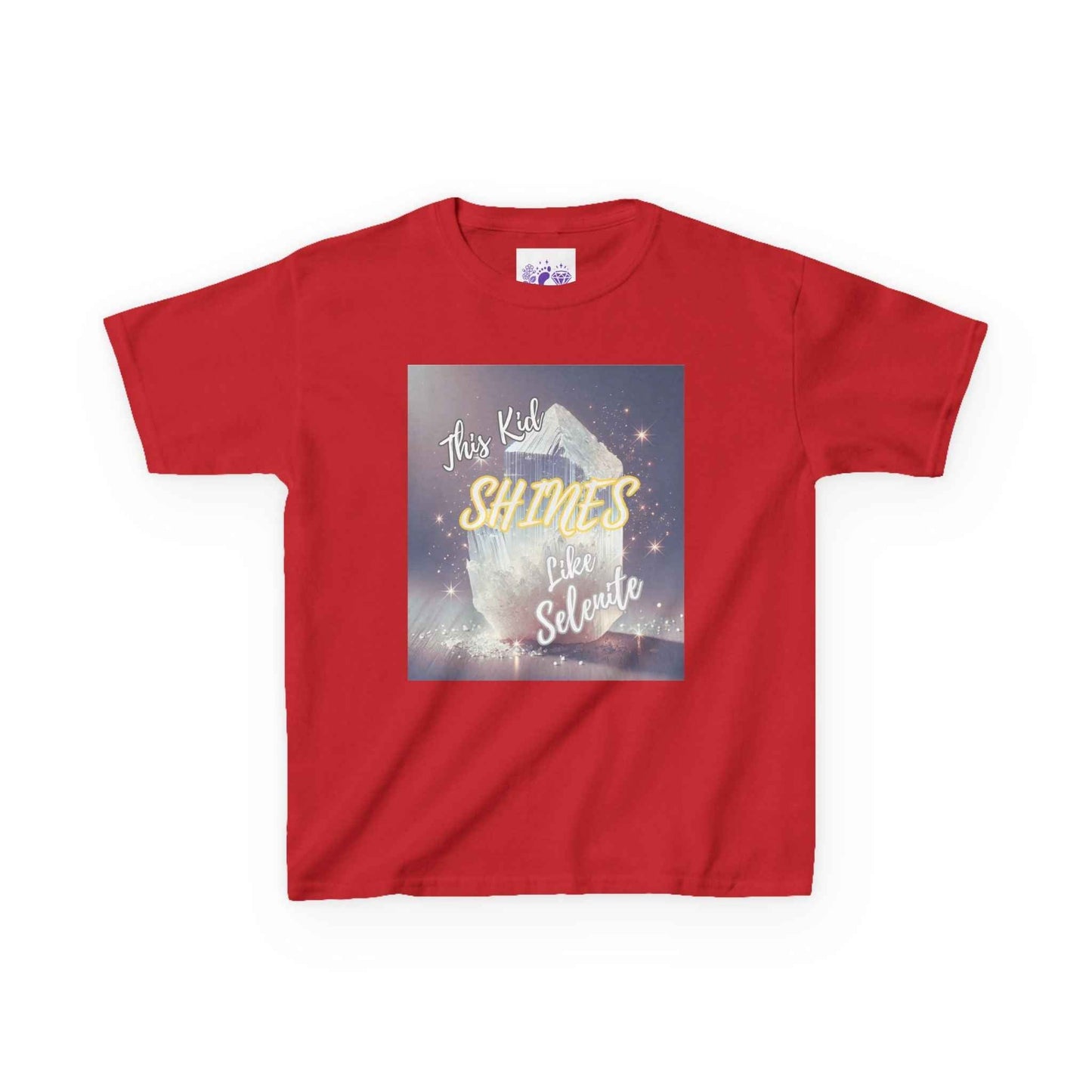 Kids TShirt 'This Kid Shines Like Selenite'