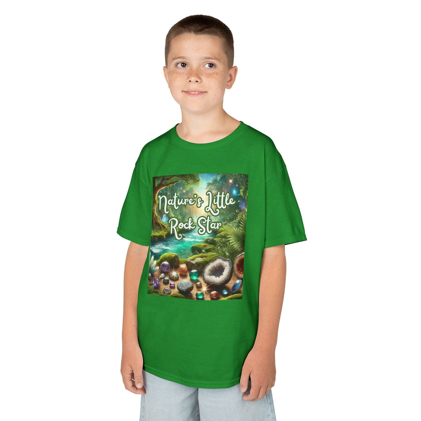 Kids TShirt 'Nature's Little Rock Star'
