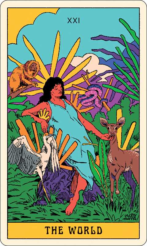 Mystical Forest Tarot by Cecilia Lattari