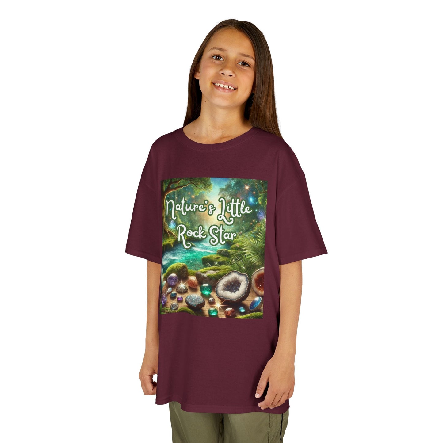 Kids TShirt 'Nature's Little Rock Star'