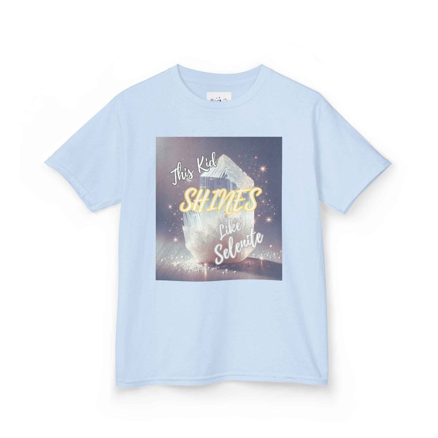 Kids TShirt 'This Kid Shines Like Selenite'