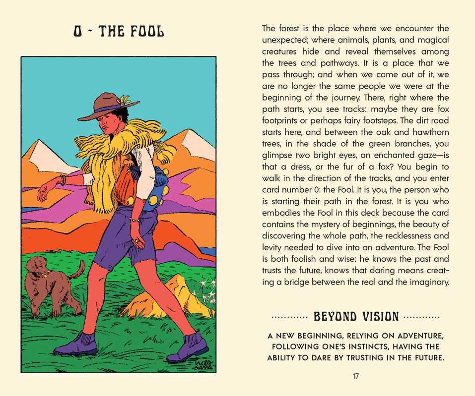 Mystical Forest Tarot by Cecilia Lattari