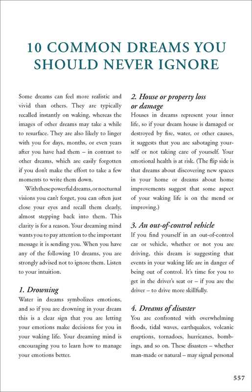 Dream Dictionary by Theresa Cheung