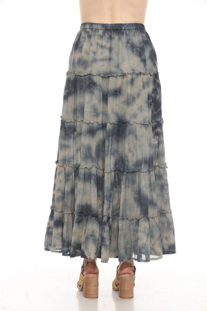 *Tiedye Gauze Skirt