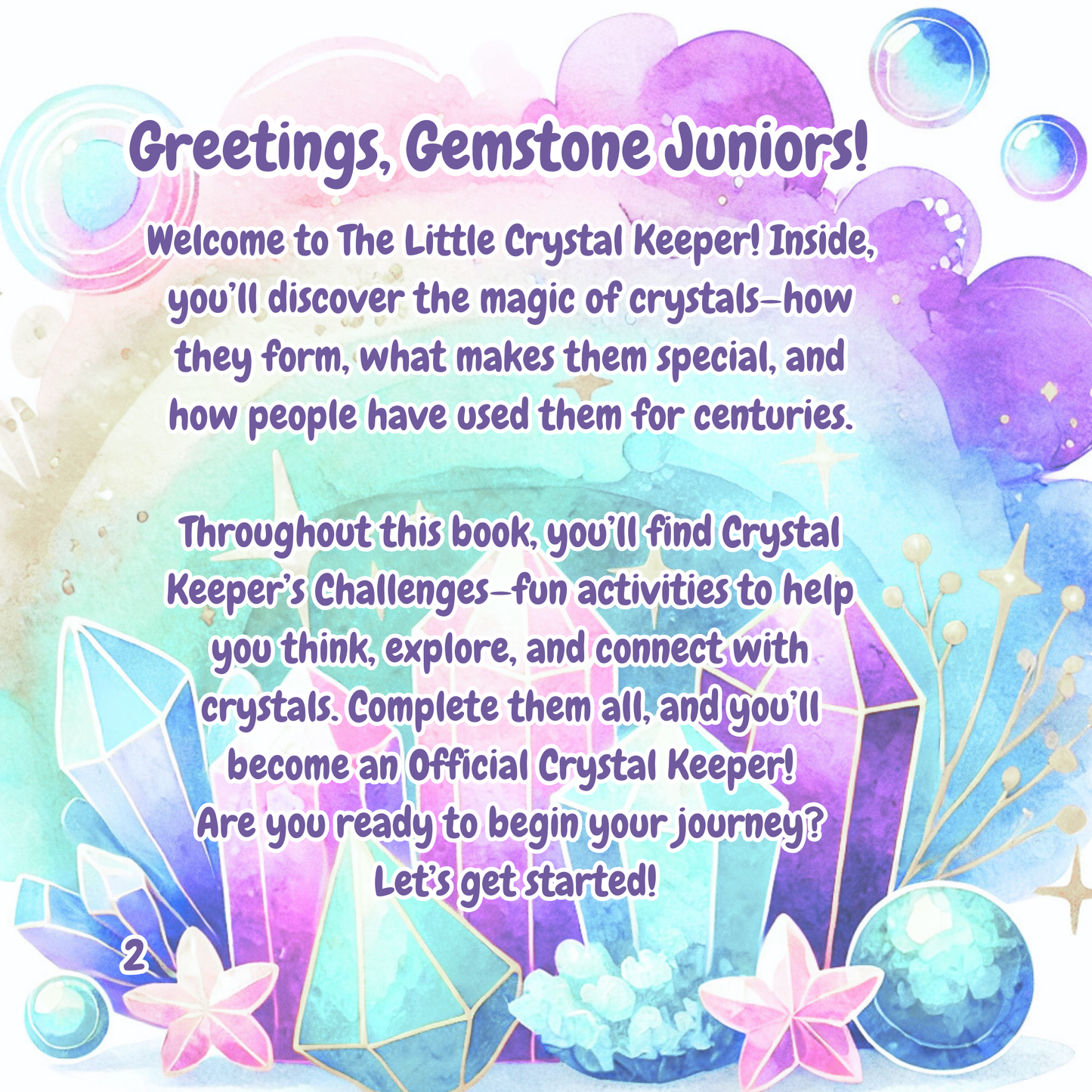 The Little Crystal Keeper Book