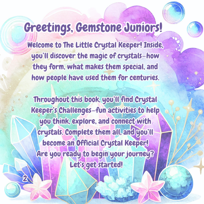 The Little Crystal Keeper Book