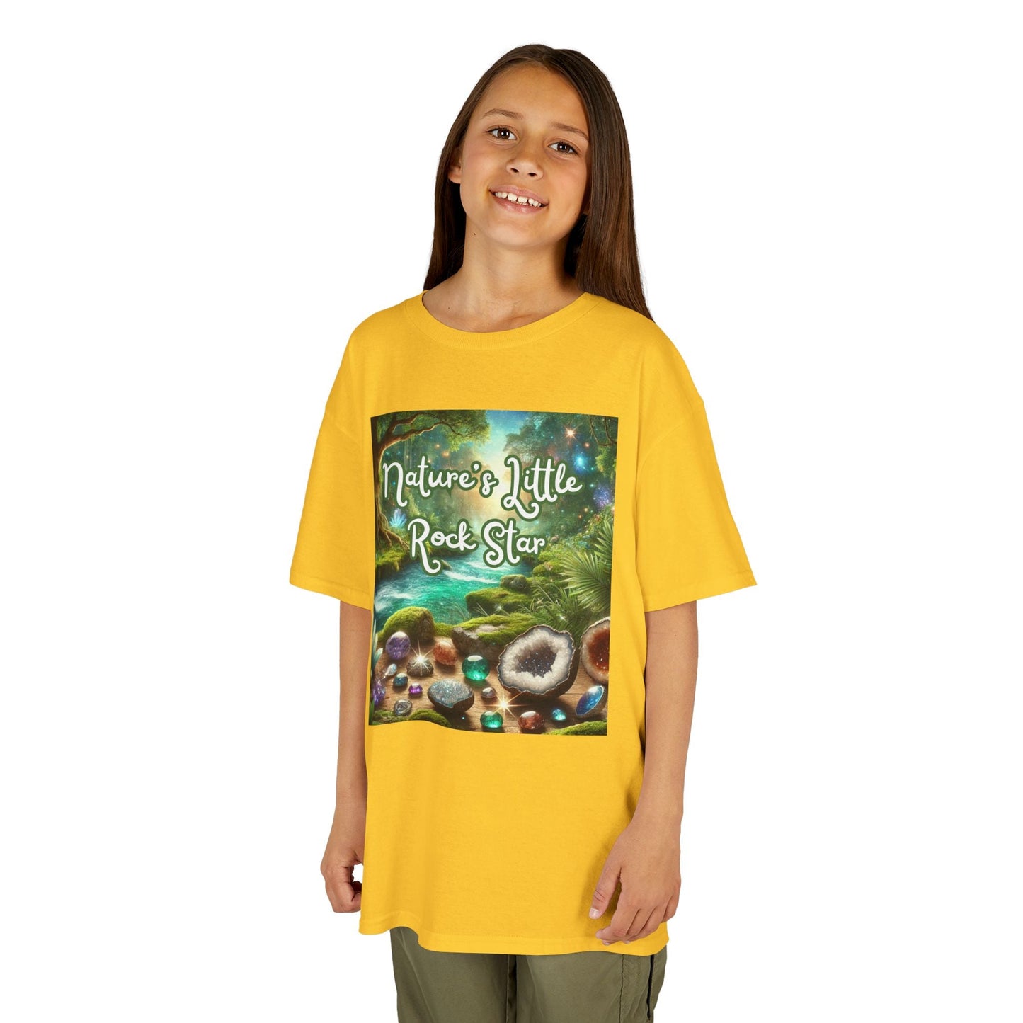 Kids TShirt 'Nature's Little Rock Star'