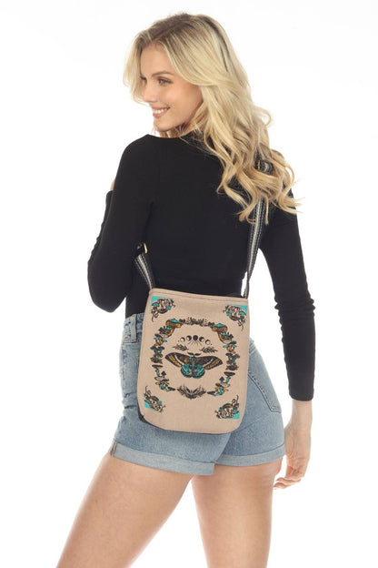 *Moth Boho Shoulder Bag