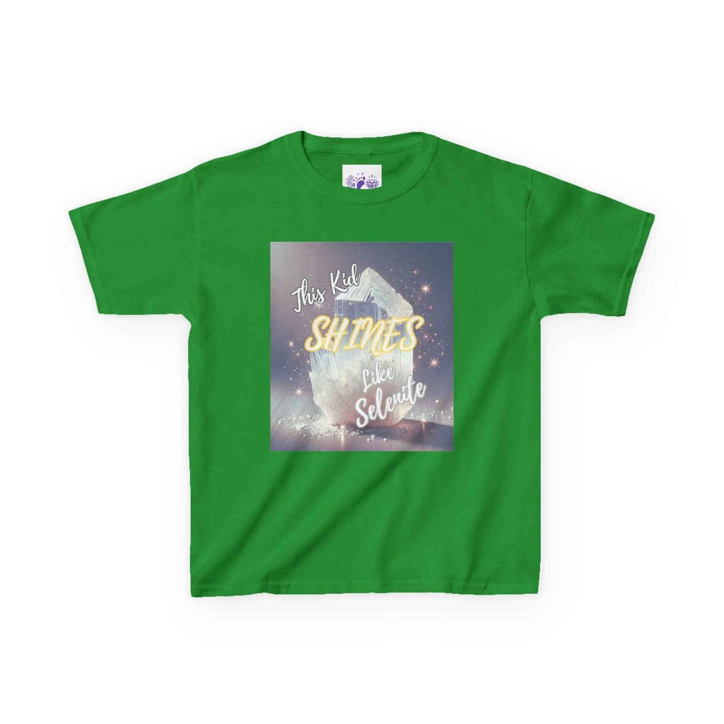 Kids TShirt 'This Kid Shines Like Selenite'