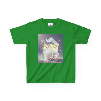 Kids TShirt 'This Kid Shines Like Selenite'