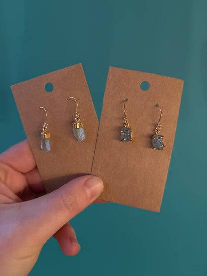 *Aquamarine earring