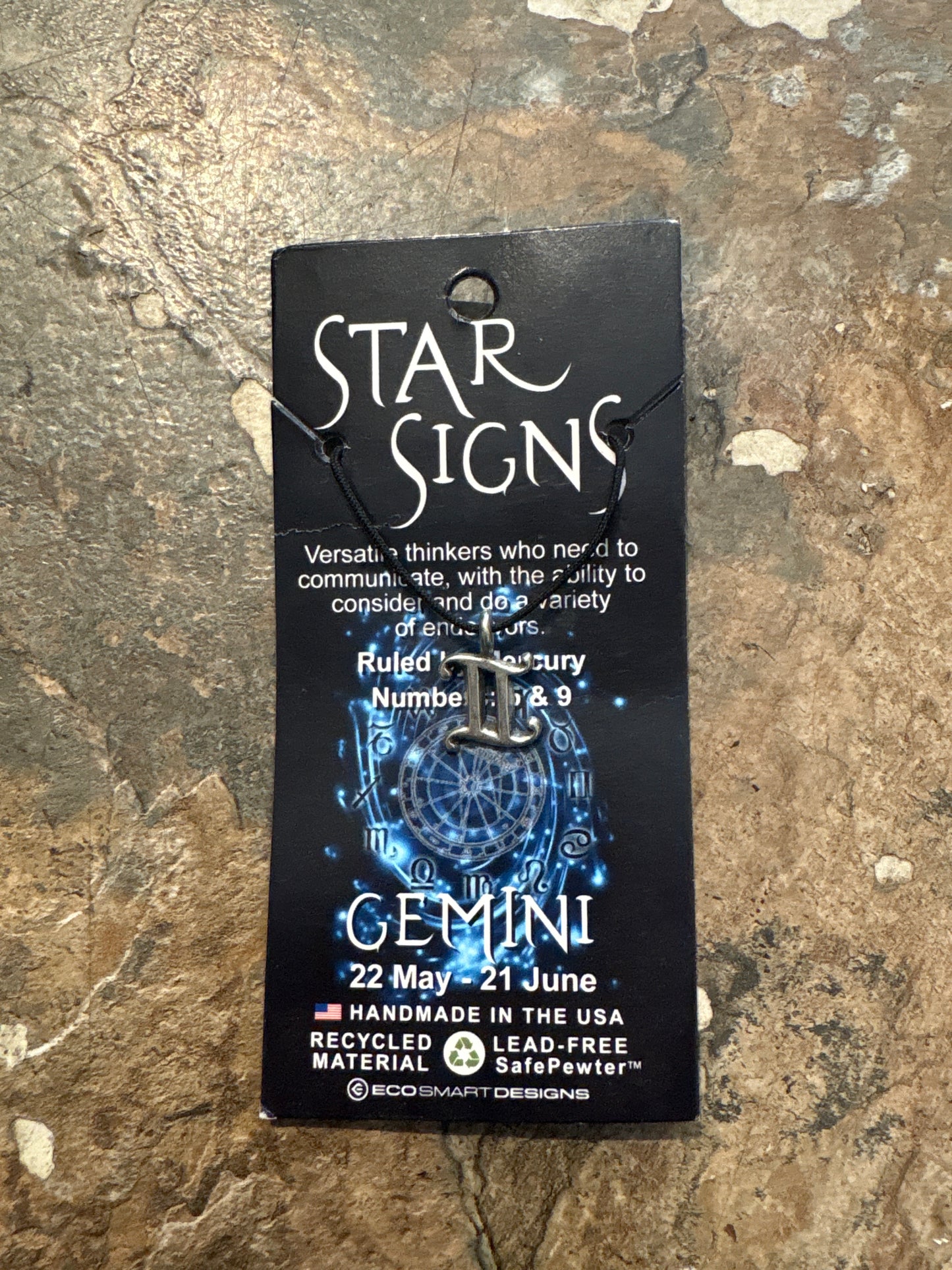 Zodiac Astrology Necklace- Star Signs