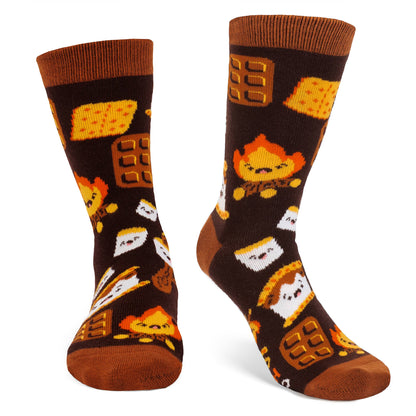 *Campers Have S'more Fun (Kids) Socks