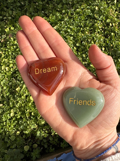 *Palm Affirmation Heart