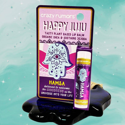 All Natural, Vegan Happy Juju - Hamsa Lip Balm Gift Box