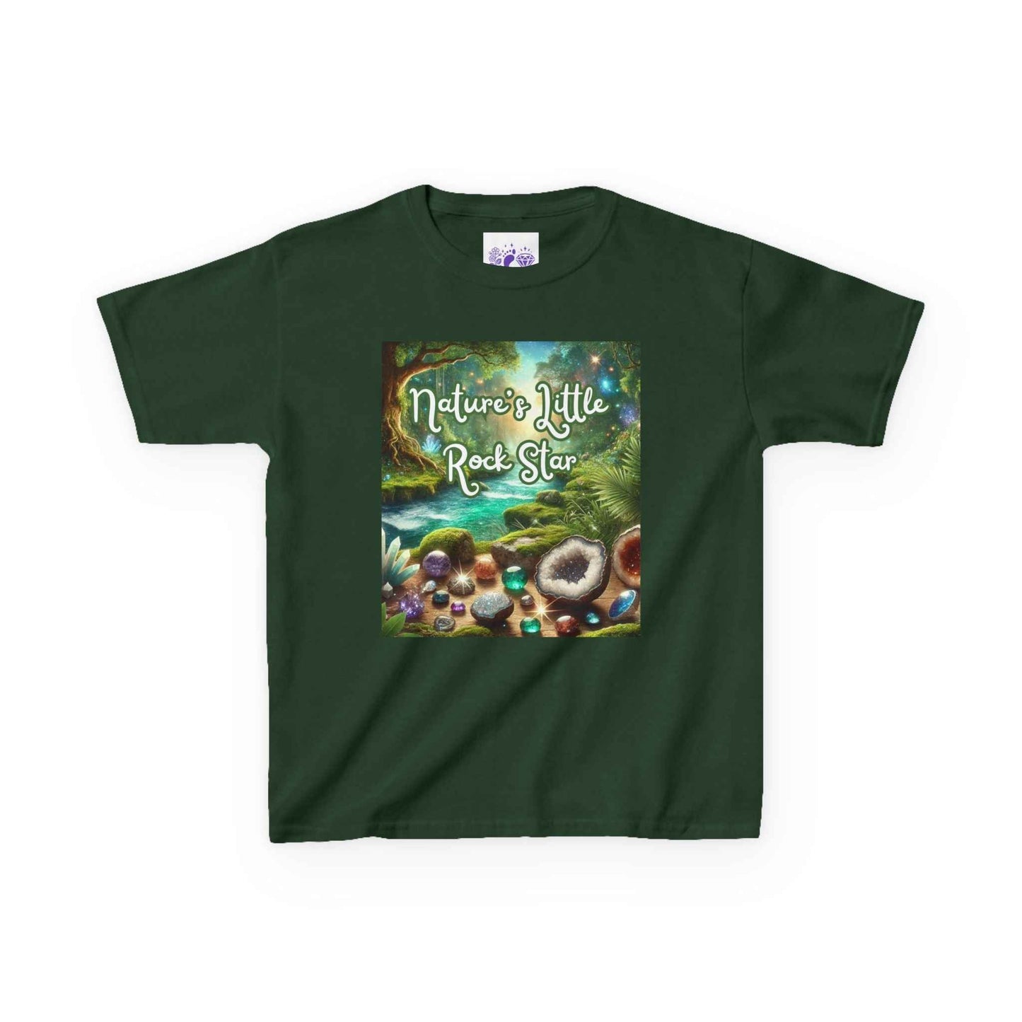 Kids TShirt 'Nature's Little Rock Star'
