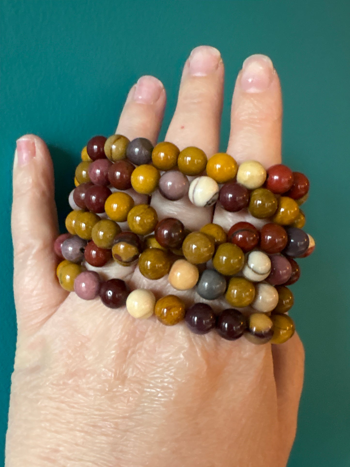*Bracelet Mookaite 8mm
