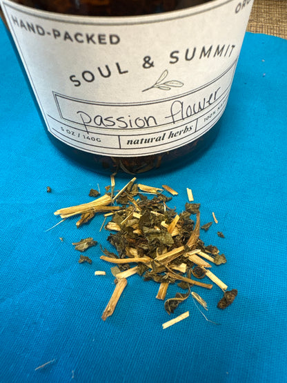 Apothecary Herbs in Glass Jar