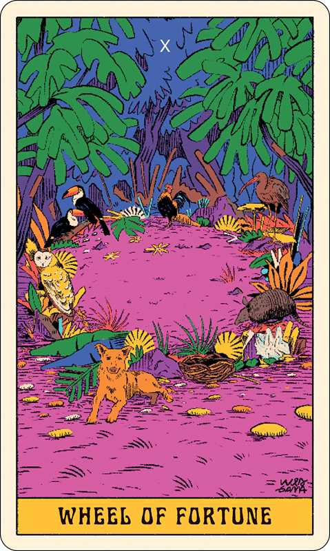 Mystical Forest Tarot by Cecilia Lattari