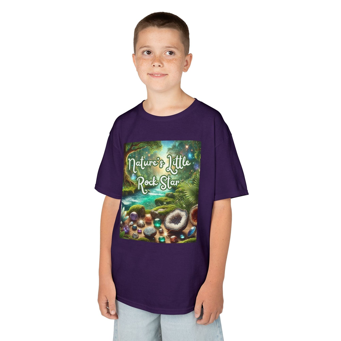 Kids TShirt 'Nature's Little Rock Star'