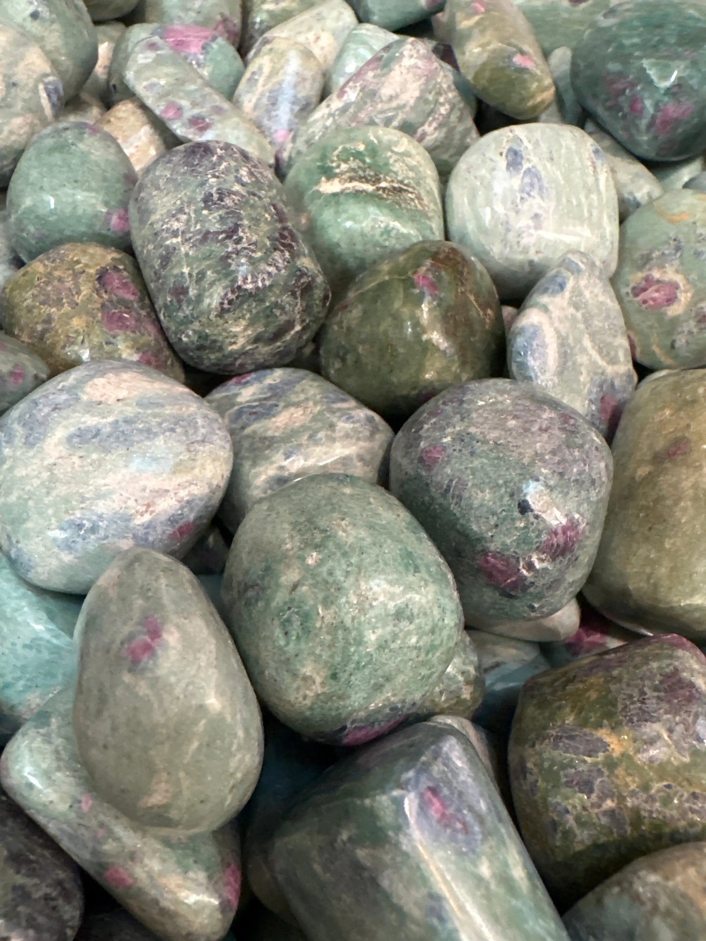 Tumble Ruby Fuchsite