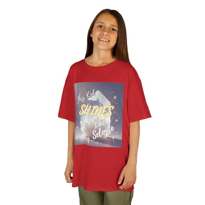 Kids TShirt 'This Kid Shines Like Selenite'
