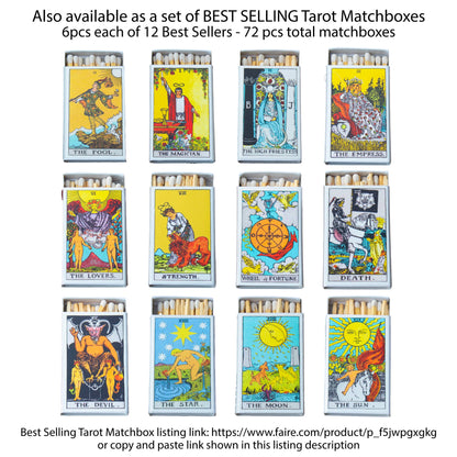 *Tarot Matchbox - The Star • Accessories for your Candles