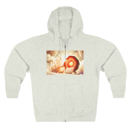 Warm Geode Zipped Hooded Sweater