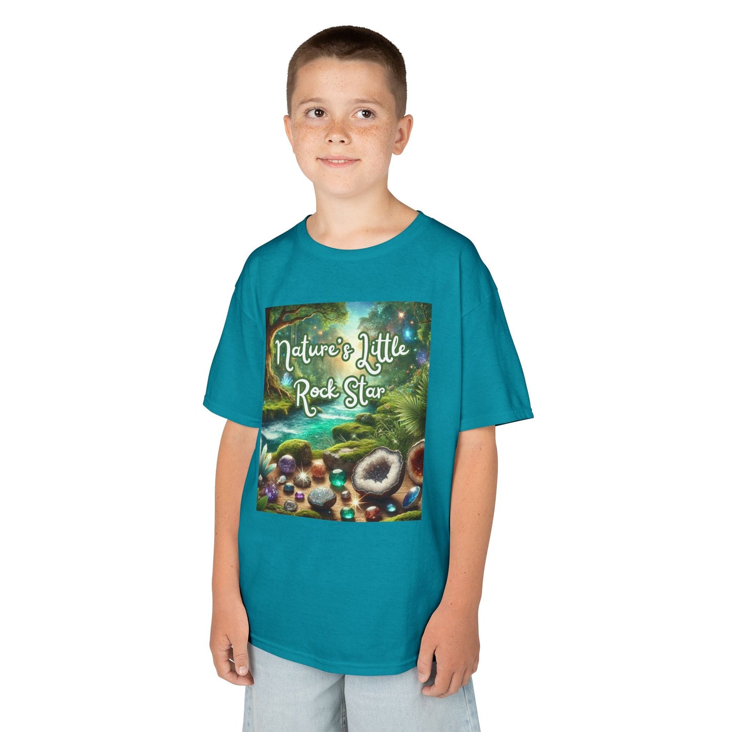 Kids TShirt 'Nature's Little Rock Star'