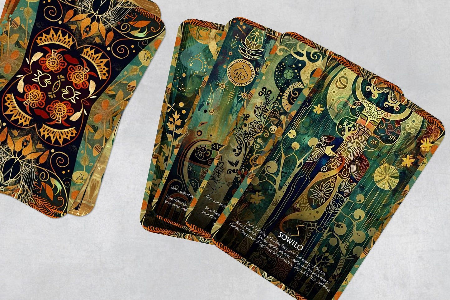 *The Runes of Thor - 26 cards - Runes Oracle - Oracle Deck - Fortune Telling - Divination tools - Oracle Gift