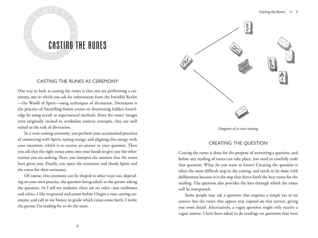 Goddess Casts the Runes by Anu Dudley