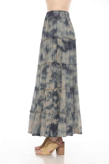 *Tiedye Gauze Skirt