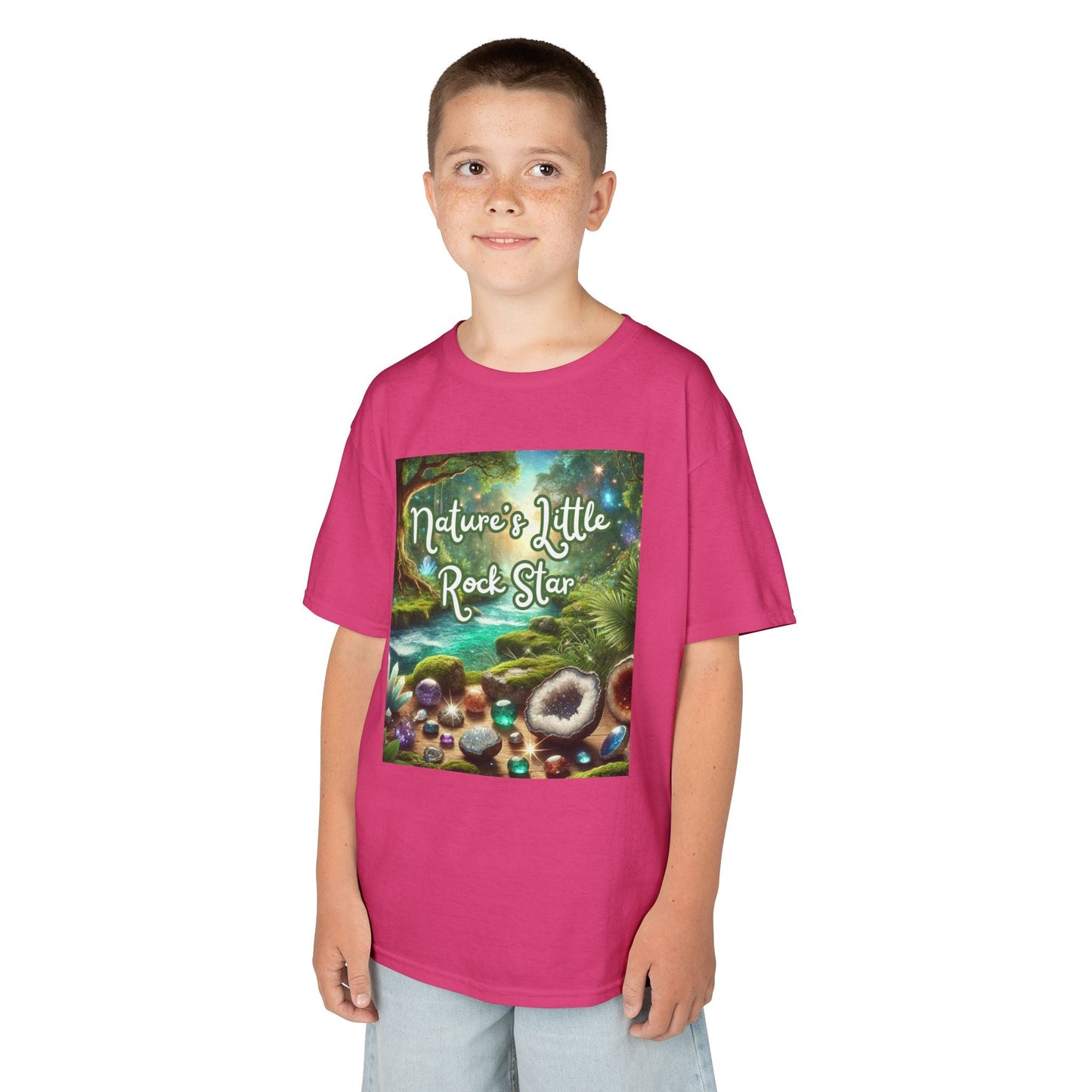 Kids TShirt 'Nature's Little Rock Star'
