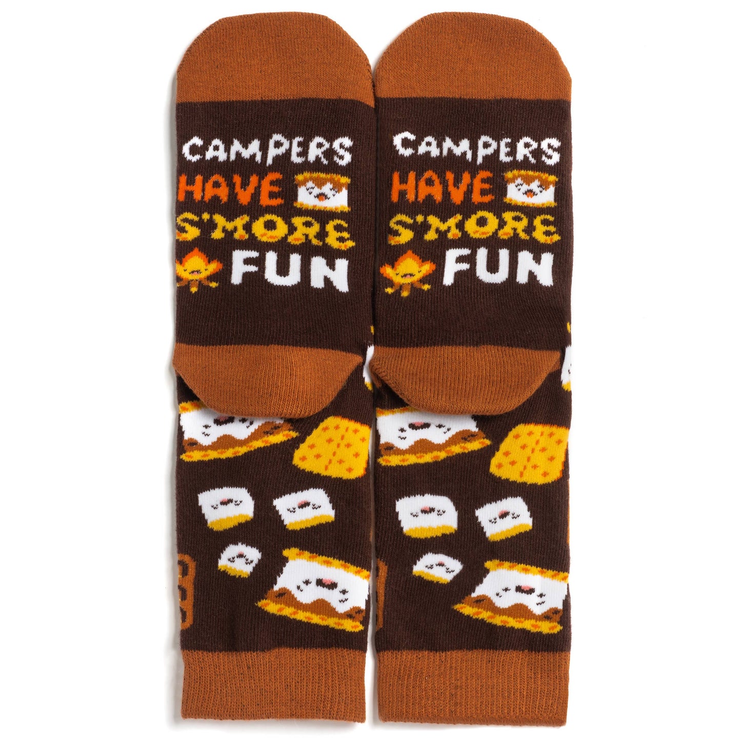 *Campers Have S'more Fun (Kids) Socks