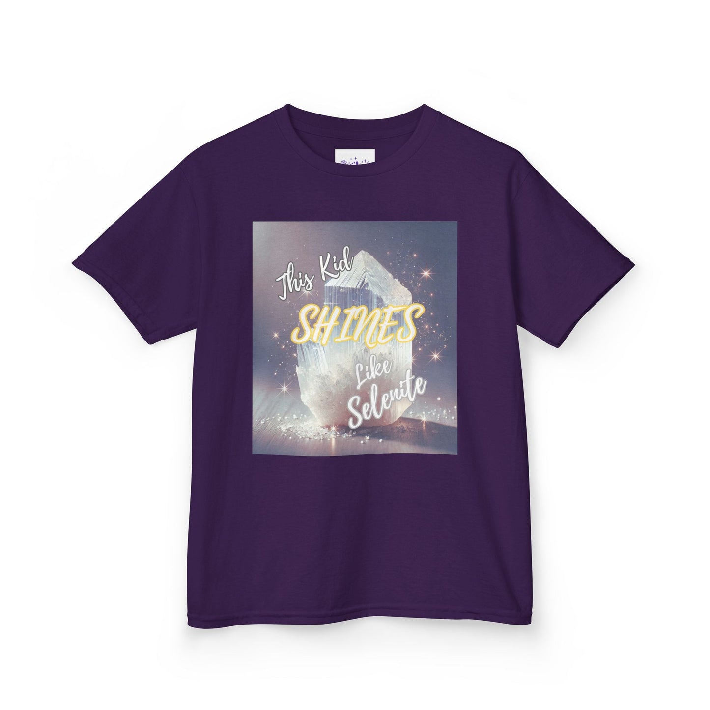 Kids TShirt 'This Kid Shines Like Selenite'