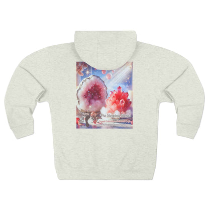 Cool Geode Zipped Hooded Sweater
