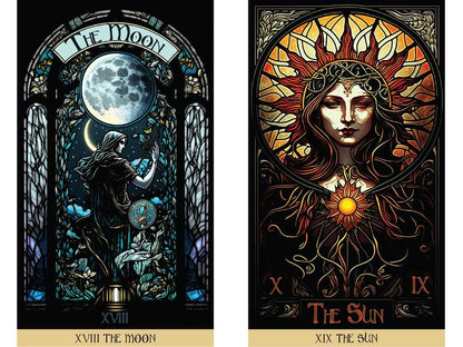 Stained Glass Tarot by James Edward