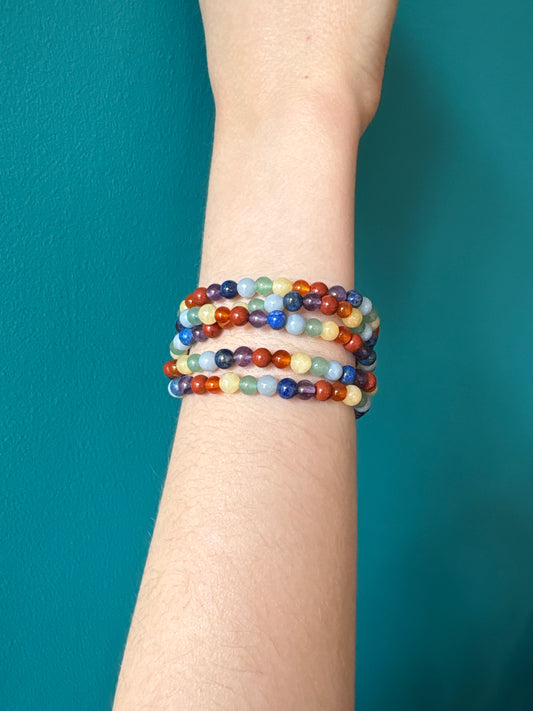 *Bracelet Children Chakra 4mm