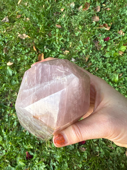 Rose Quartz High Quality Tower for Self Love & Healing