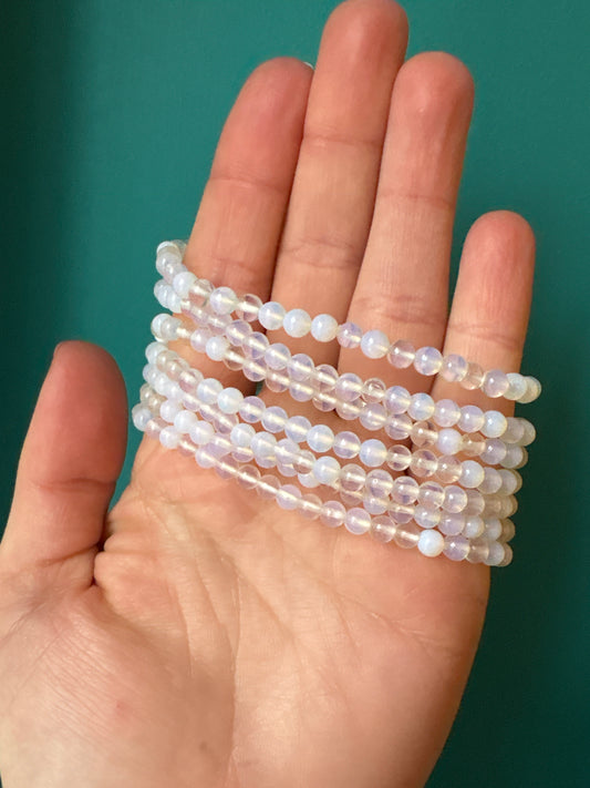 *Bracelet Opalite 4 mm