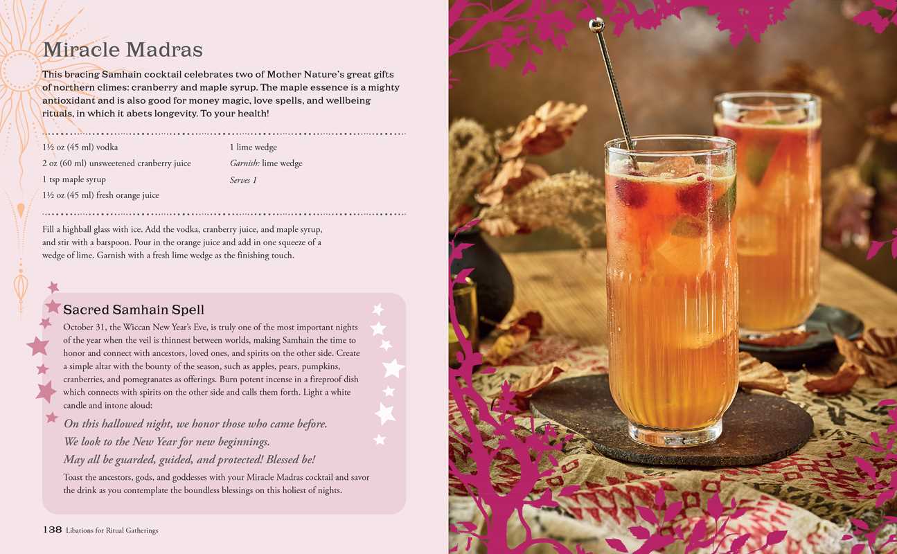 Witchy Cocktails by Cerridwen Greenleaf