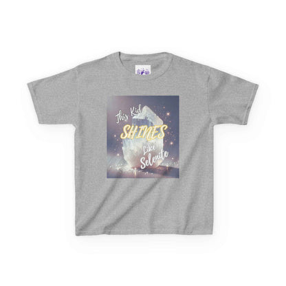 Kids TShirt 'This Kid Shines Like Selenite'