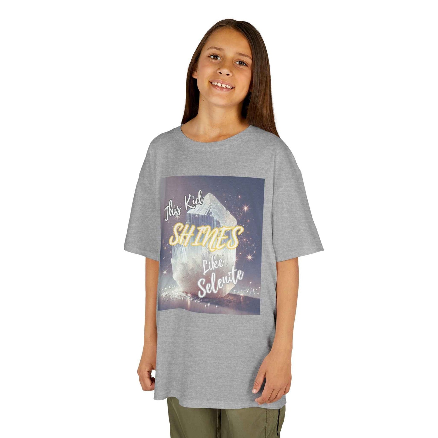 Kids TShirt 'This Kid Shines Like Selenite'