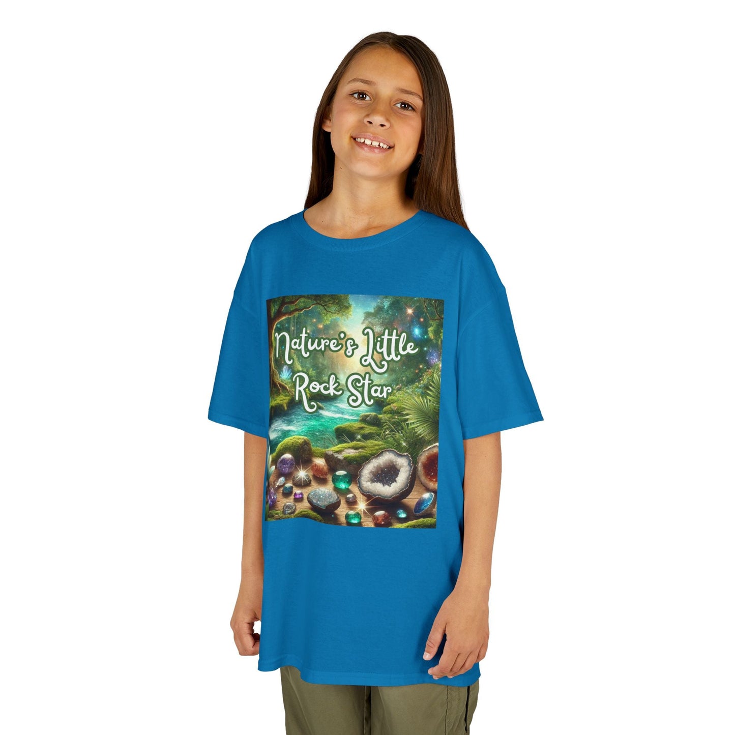 Kids TShirt 'Nature's Little Rock Star'