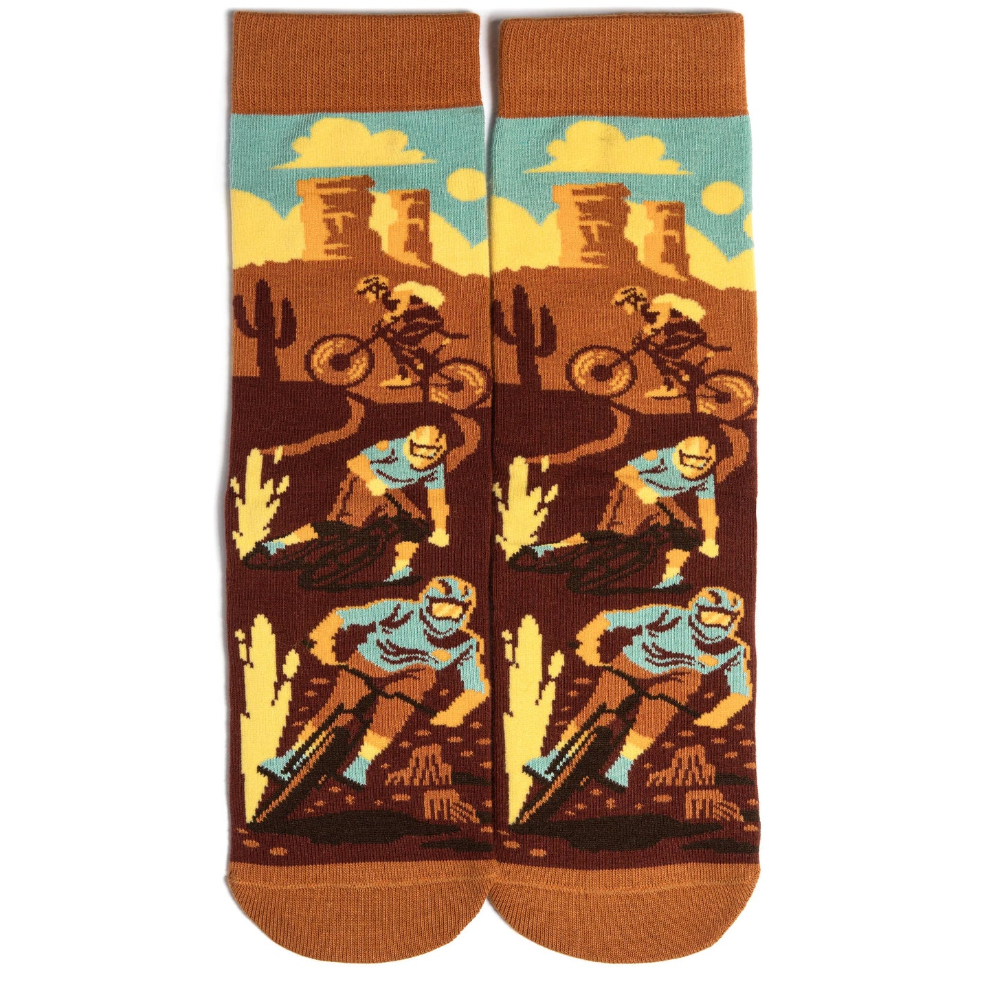*This Is How I Roll (Mountain Biking) Socks