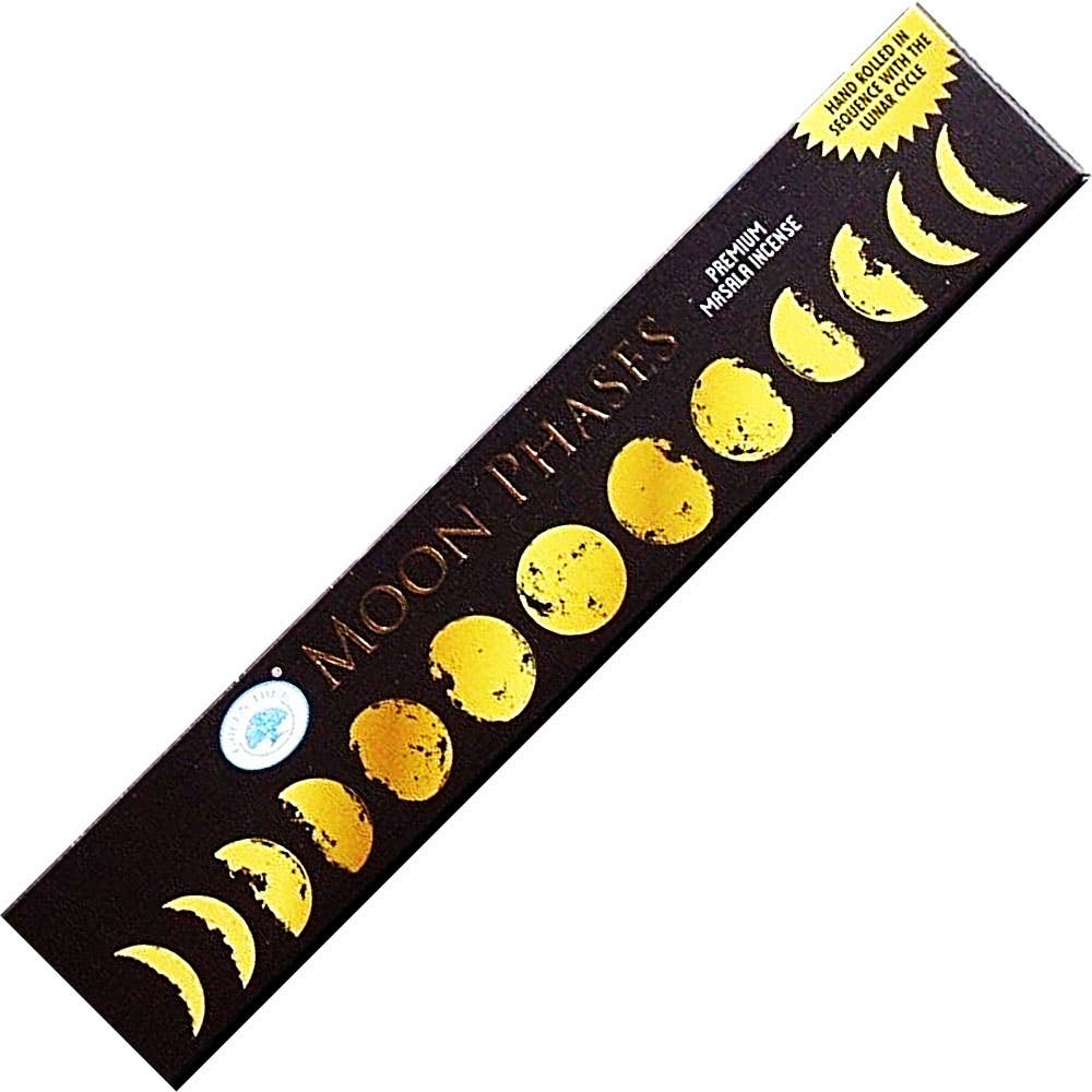 Green Tree Incense 15 Gr - Moon Phases