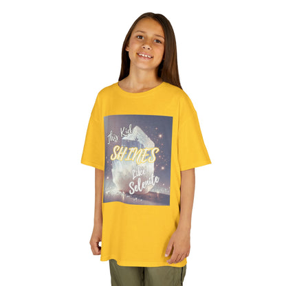 Kids TShirt 'This Kid Shines Like Selenite'