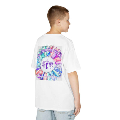 Kids TShirt 'Manifesting Snacks, Crystals, and Good Energy'
