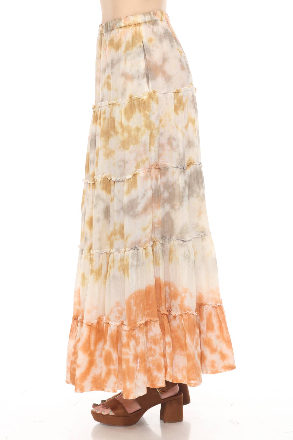 *Tiedye Gauze Skirt