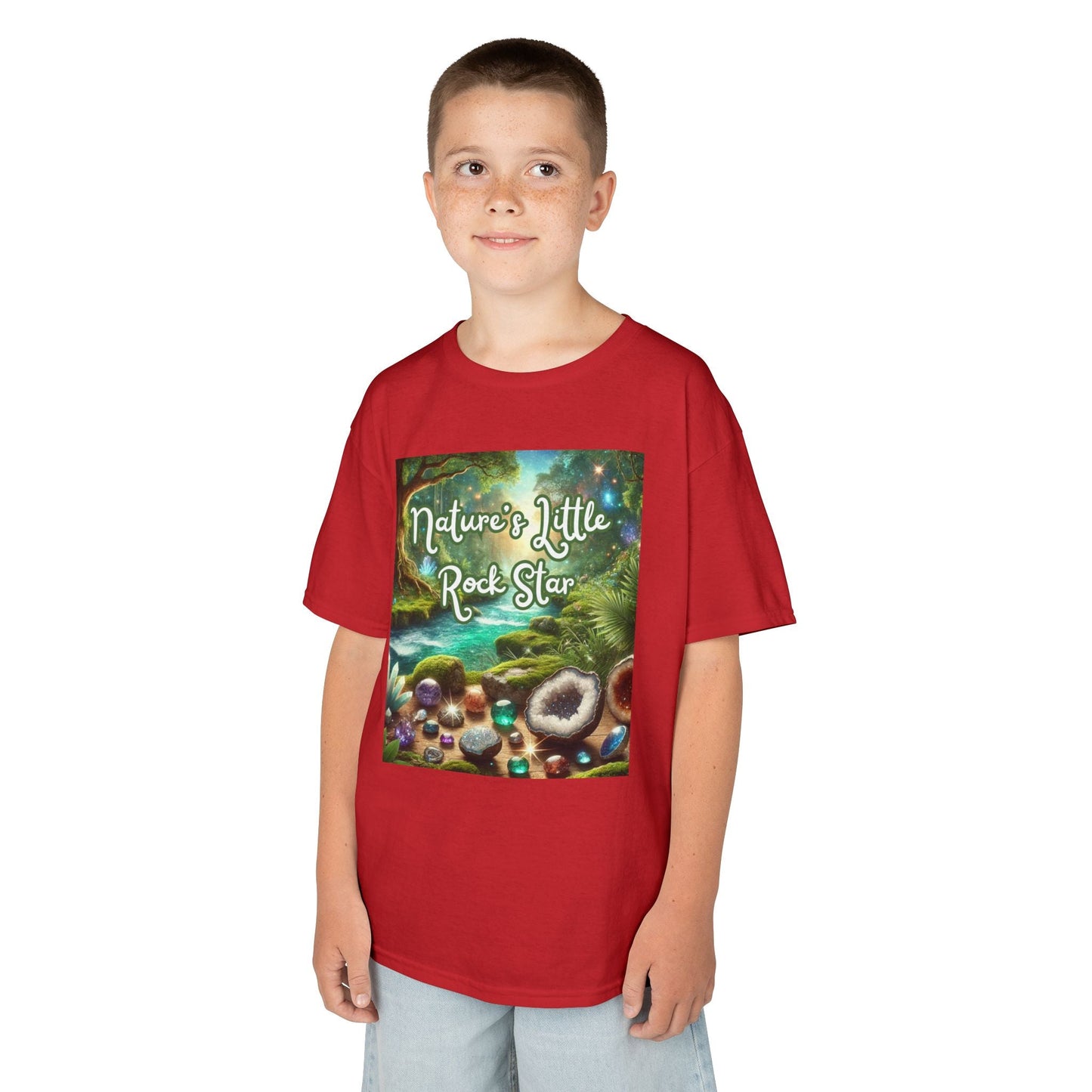 Kids TShirt 'Nature's Little Rock Star'